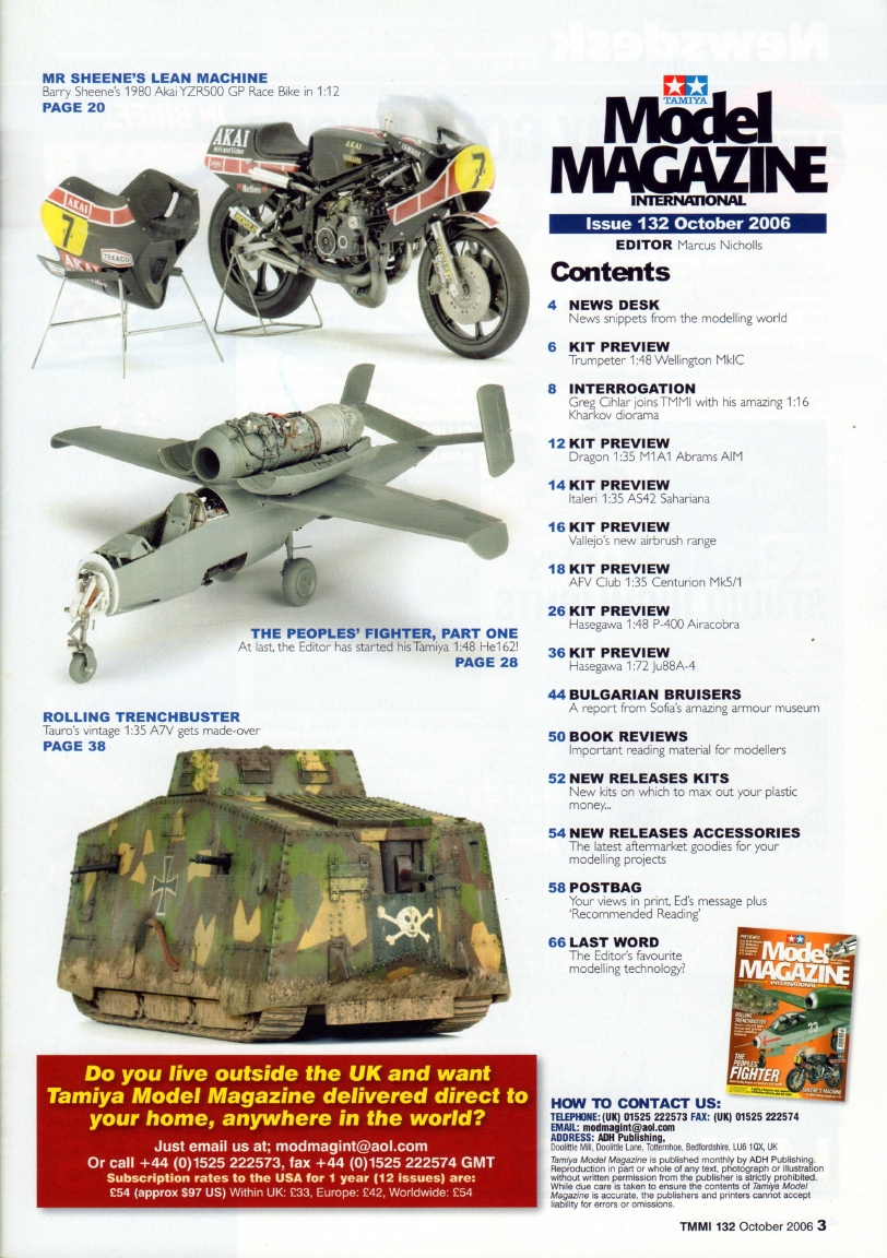 Tamiya Model Magazine 132 (2006-10)
